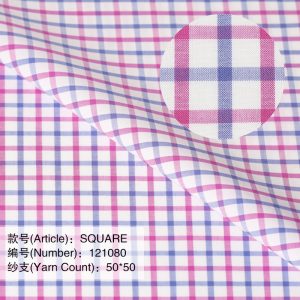 100%cotton yarn dyed plaid fabric